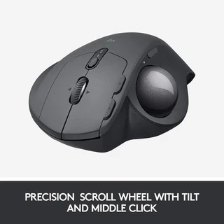 ⚡️เมาส์ไร้สายเพื่อสุขภาพ⚡️ Logitech MX Ergo Wireless Trackball Mouse Warranty ลดการปวดกล้ามเนื้อลงถึง 20% 1 - y
