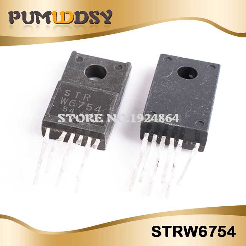 5pcs STRW6754 TO220F-6 W6754 TO-220 หลอดจ่าย