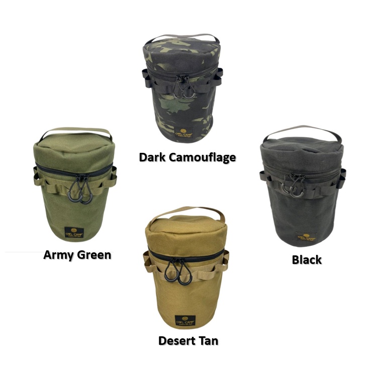 Owl Camp Cylinder Storage Bag กระเป๋าทรงกระบอก