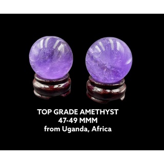 Amethyst  tower *AAA specimen  big sized ball 47-49 MM.