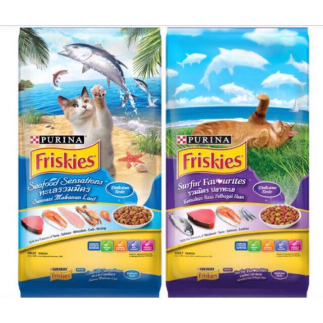 ฟริสกี้ส์ Friskies 17kg อาหารแมวฟริสกี้