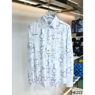 เสื้อเชิ้ต แอเมส PRINT -SHIRT เนื้อผ้าใส่สบาย งานสวยมากๆ ถ่ายสดจากสินค้าจริง Size L - 3XL