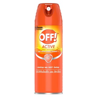 🔥*พร้อมส่ง*🔥 ออฟ แอคทีฟ สเปรย์กันยุง สูตร 1 ขนาด 6 ออนซ์ OFF Active Unscented Insect Repellent Spray 6 oz.