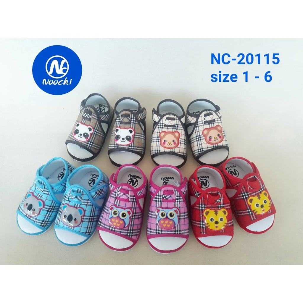 รองเท้าเด็กหัดเดิน NC-20115 NCnoochi มีเสียงปิ๊บๆ