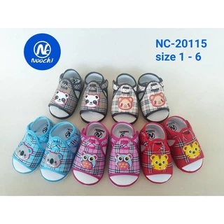 รองเท้าเด็กหัดเดิน NC-20115 NCnoochi มีเสียงปิ๊บๆ