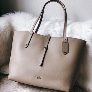 Coach Tote ขนาด 12” สีเรียบหรู จุของสุดๆ พร้อมส่ง