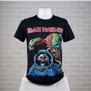 เสื้อวง Iron Maiden ลิขสิทธิ์แท้100% ลาย Final Frontier Album