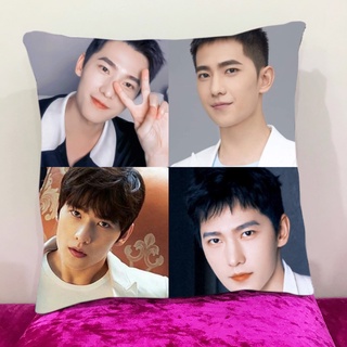 หมอนอิงสั่งทำ ใส่ได้4รูป หมอนอิงขนนุ่ม หมอนอิงโซฟา หมอนอิงในรถ หมอนอิง Cushions YANG YANG หยางหยาง