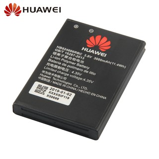 แบตเตอรี่ทดแทนสำหรับ Huawei E5577 E5577Bs-937 HB824666RBC ของแท้แบตเตอรี่ 3000 mAh