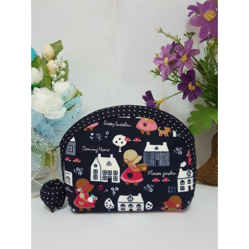 กระเป๋าผ้าแฮนด์เมดใส่สตางค์ ใส่ของ