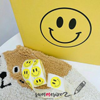 พร้อมส่ง [มีตัดแบ่ง] เทปสติ๊กเกอร์หน้ายิ้ม สติ๊กเกอร์ไดคัทหน้ายิ้ม หน้ายิ้มไดคัท smiley สติ๊กเกอร์ตกแต่ง อมยิ้ม หน้ายิ้ม