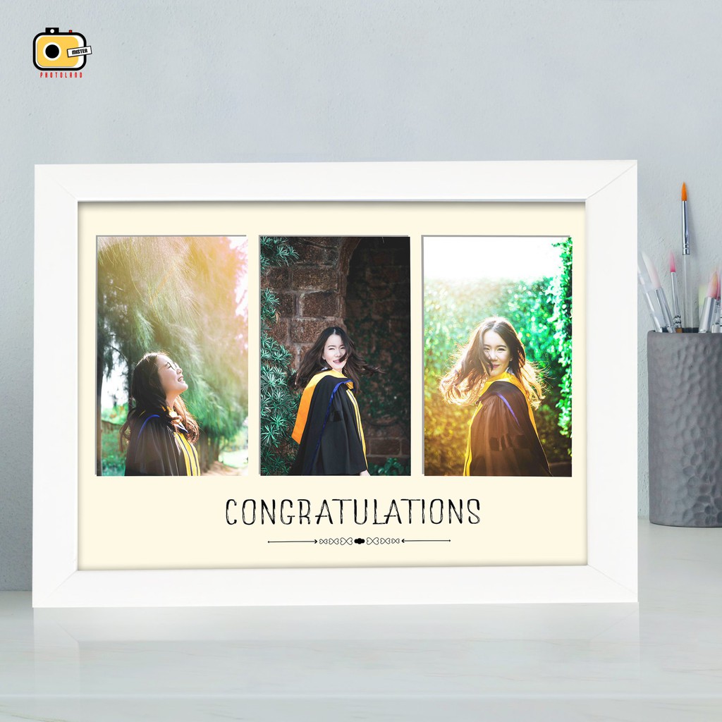 กรอบรูป A4 ฟรีรูป ฟรีออกแบบรูป ตั้งโต๊ะ ให้เป็นของขวัญ