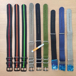 สายนาโต้ Luminox (สายแท้) ของใหม่ ขนาด 23และ 24มม. มีหลายแบบเลื่อนรูปดูก่อนครับ