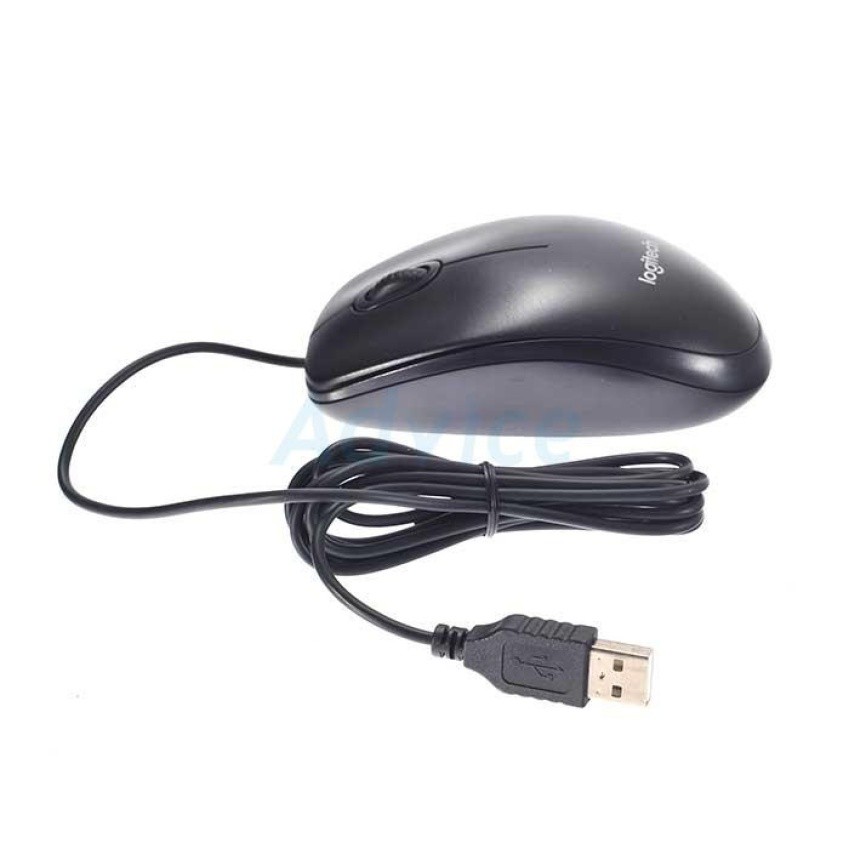 LOGITECH USB Optical Mouse (B100) Black
