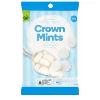 Woolworths Crown Mints 225g