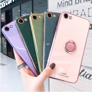 เคส Oppo F1S A57 A83 A59 A39 Case OPPO F1S A59 A83 เลนส์รวมทุกอย่าง ป้องกันกล้อง เคสโทรศัพท์ ที่เรียบง่ายและมีสไตล์พร้อมขาตั้ง