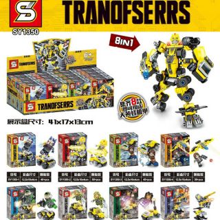 🚚🆓ส่งฟรีEMSไม่ต้องใช้โค้ด SY1350: Transformers Minifigures with Combiner Bumblebee