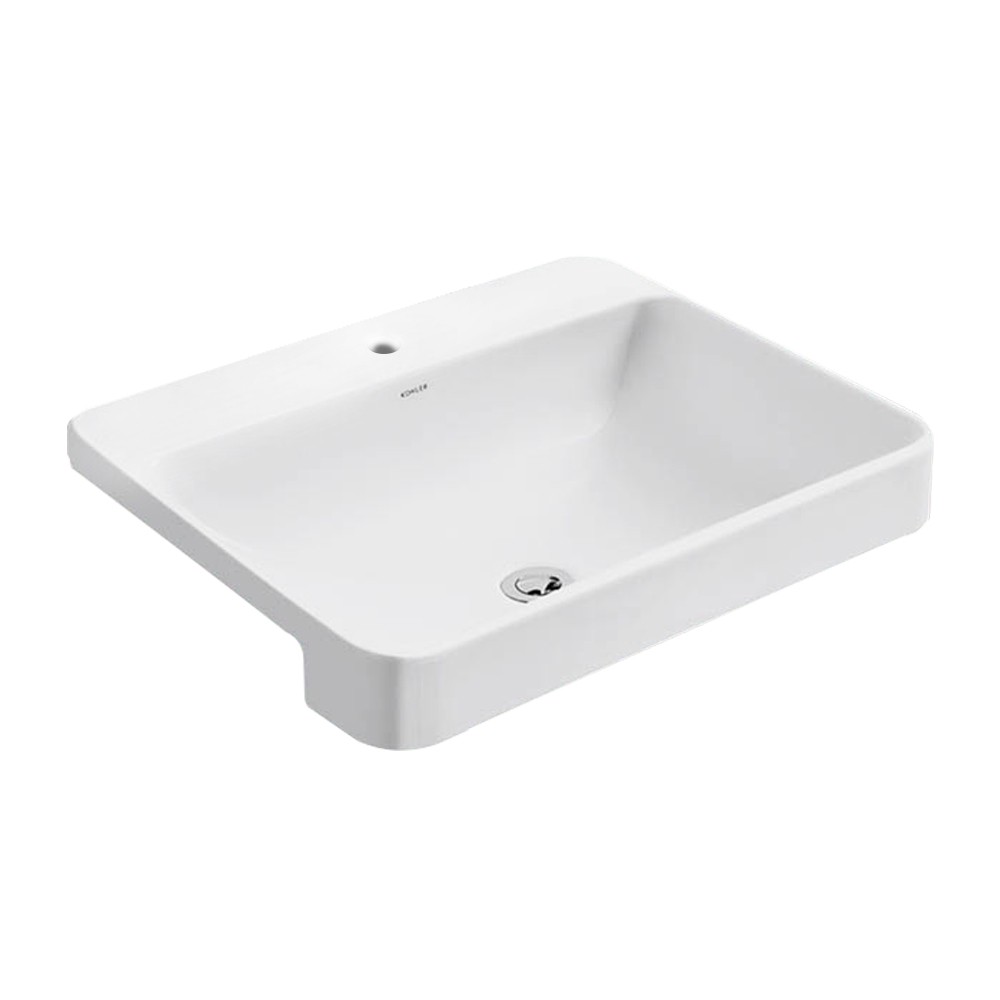 KOHLER K-11479X-1อ่างล้างหน้าฝังครึ่ง FOREFRONT