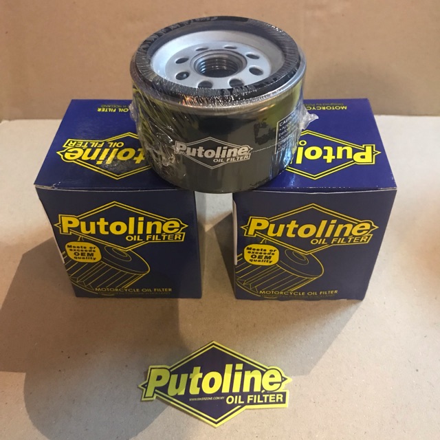 กรองน้ํามันเครื่อง PUTOLINE HF164N - BMW S1000RR R1200GS K1600GT R1200RT F800R F800GS R90 K1300