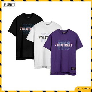 7th street เสื้อโอเวอร์ไซส์ รุ่น Double Paste