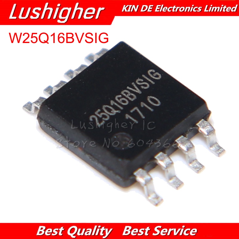 10pcs W25Q16BVSSIG SOP W25Q16BVSIG 25Q16BVSIG 25Q16BVSIG W25Q16 25Q16 SOP8 ใหม่ต้นฉบับจัดส่งฟรี