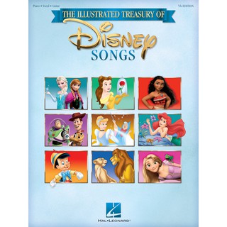 THE ILLUSTRATED TREASURY OF DISNEY SONGS – 7TH EDITION(HL00256650)