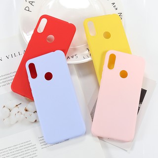 เคสโทรศัพท์ TPU แบบแมท สีพื้น สำหรับ Huawei Y6 Y7 Y9 2019