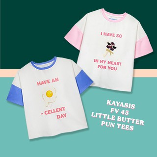 KAYASIS~❤️ | FV45 LITTLE BUTTER PUN TEES