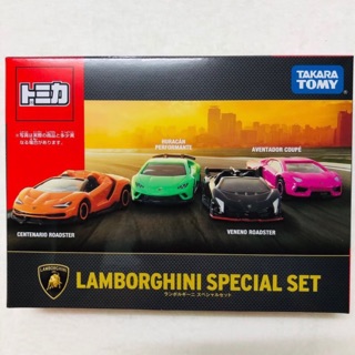 Tomica SPECIAL SET Centenario Huracán Veneno Aventador 📌ได้ 4คัน