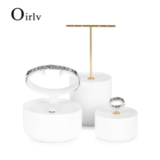 Oirlv ชั้นวางเครื่องประดับ แหวน ต่างหู กําไลข้อมือ เรซิ่น SZ029