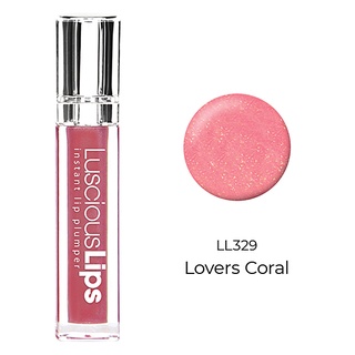 Luscious Lip No: 329 สี Lovers Coral สุดยอดลิปสติกสีฉ่ำวาว และเรียวปากอวบอิ่ม **พร้อมส่งทันที ของแท้100%**