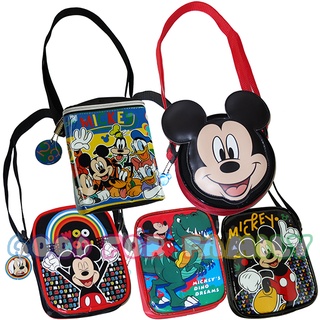 กระเป๋าสะพายข้าง Mickey Mouse สีดำ มิกกี้เม้าส์