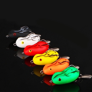 เหยื่อตกปลา sawa d Soft frog Soft Plastic Lure เหยื่อปลอมตกปลา เหยื่อปลา เหยื่อตกปลาช่อน เหยื่อปลอม เหยือตกปลา Top Water Lure เหยื่อตกปลานิล ตะขอ exp Soft frog ตกปลา รอกตีเหยื่อปลอม 4.5cm/7g 5cm/9g อุปกรณ์ตกปลา