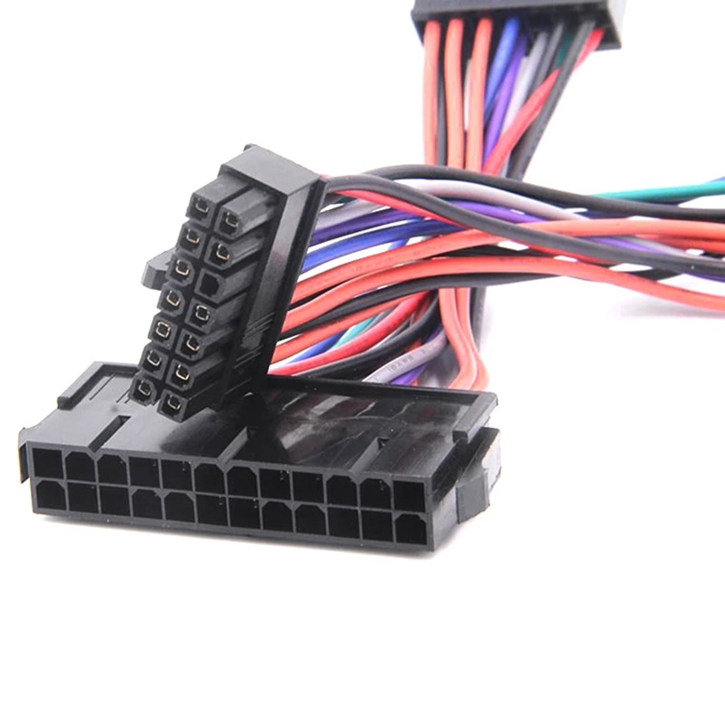 ✿ สายเคเบิ้ลพาวเวอร์ซัพพลาย ATX 24pin To 14pin Line PSU สําหรับ Lenovo โน้ตบุ๊ก