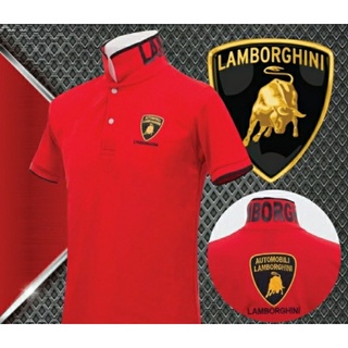 เสื้อ LAMBO โปโลคอปก ผ้าพรีเมี่ยม 001