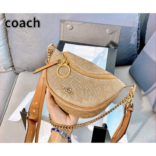 2021 ใหม่ผู้หญิงกระเป๋า COACH, กระเป๋าสะพาย, กระเป๋า messenger, กระเป๋าถือ, กระเป๋าสบาย ๆ , กระเป๋าสี่เหลี่ยมเล็ก ๆ