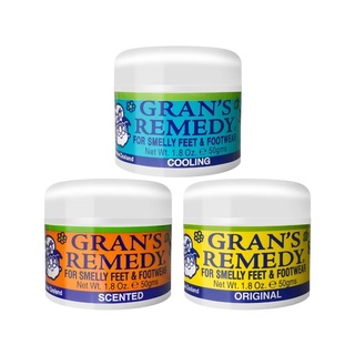 New Zealand GRANS REMEDY ผลิตภัณฑ์ดูแลเท้า กลิ่นเย็น กลิ่นเท้าเหม็น นําเข้าจากนิวซีแลนด์