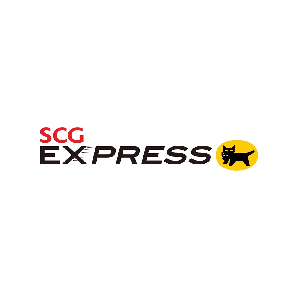 "สติ๊กเกอร์ " แอพเดริเวอรี่ SCG Express สติ๊กเกอร์ติดกระจกกันน้ำ คุณภาพดี