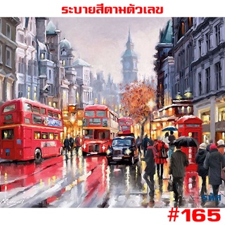 พร้อมส่ง DIY Paint Number รูปวาด ภาพวาด ภาพวาดระบายสี ภาพวาดสีน้ำมัน ภาพระบายสีตามตัวเลข ระบายสีตามเลข