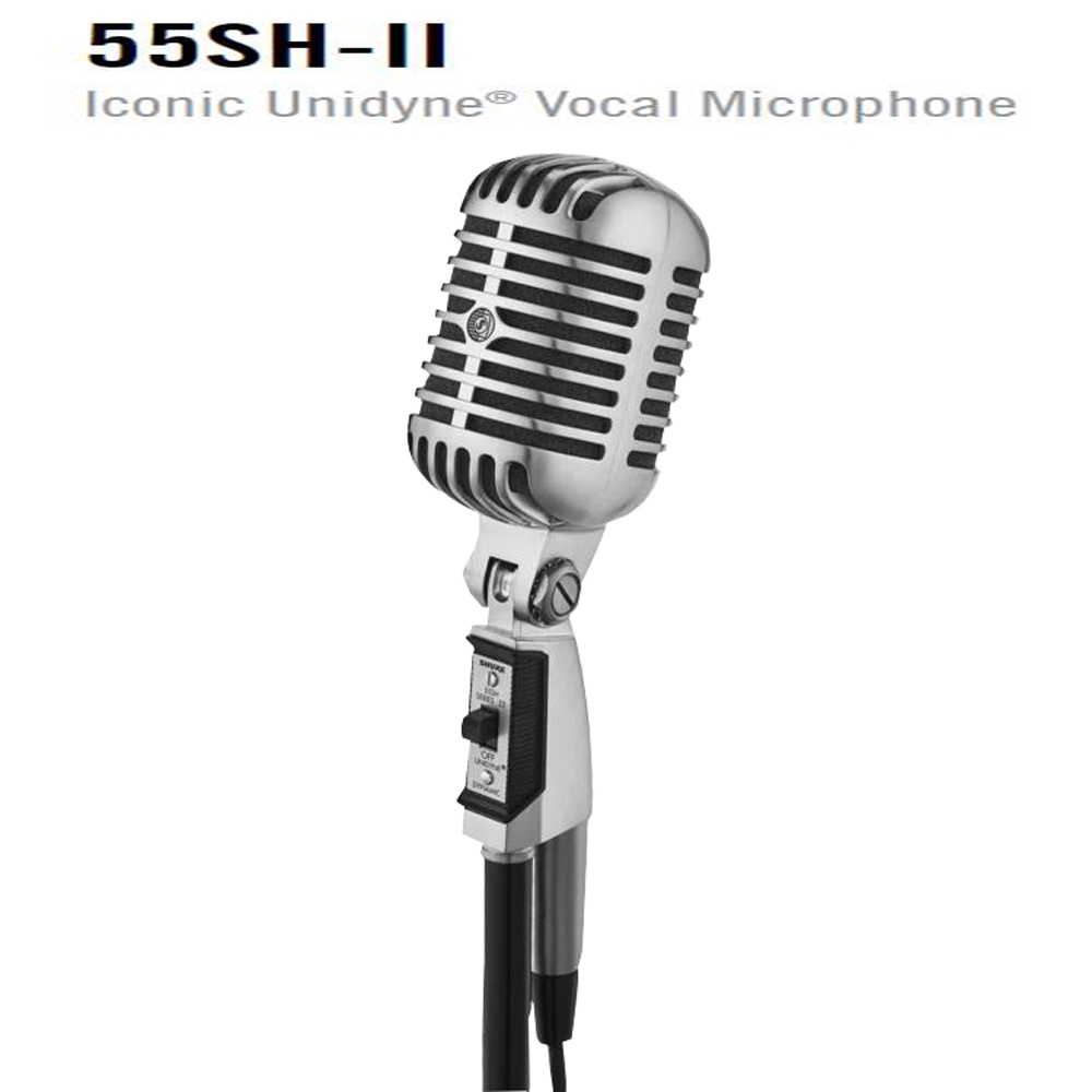 55sh Classic microphone ไมโครโฟนเสียงสไตล์วินเทจ ไมโครโฟนประวัติศาสตร์ที่สุด