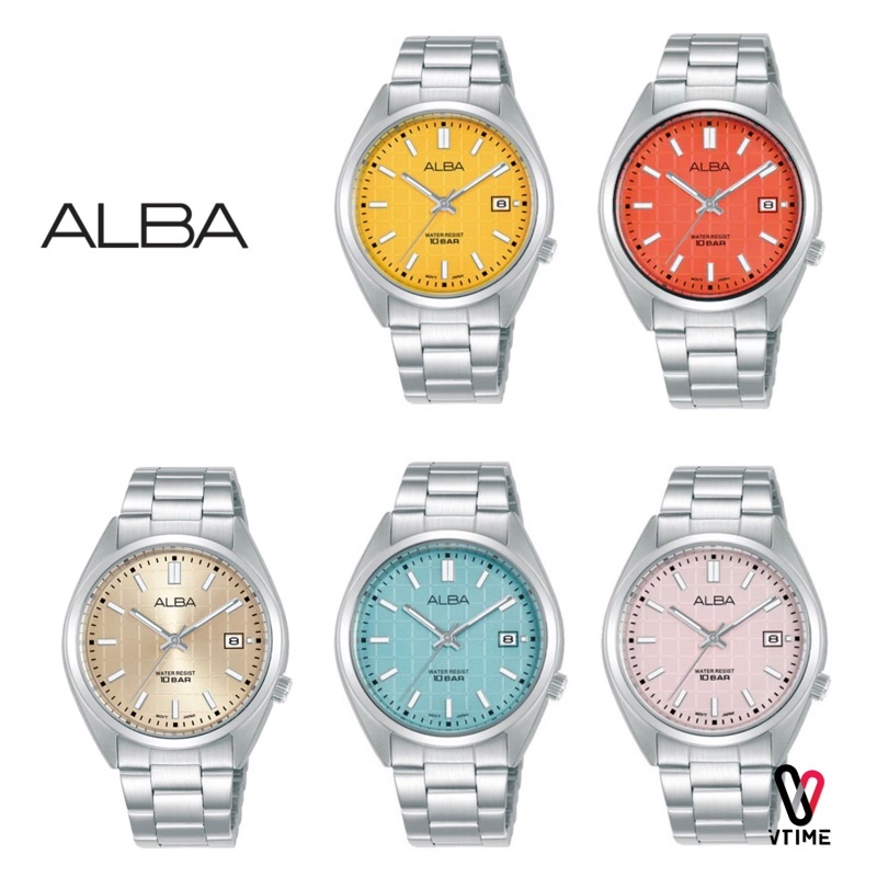 ALBA Gelato นาฬิกาผู้หญิง สายสแตนเลส AG8N25X | AG8N27X