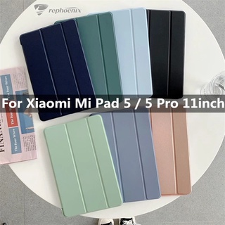 【พร้อมส่ง】เคสซิลิโคนอัจฉริยะแบบพับได้สําหรับ Xiaomi Mipad 5 Pro 11 นิ้ว 202 Tablet Case สําหรับ Mipad 5