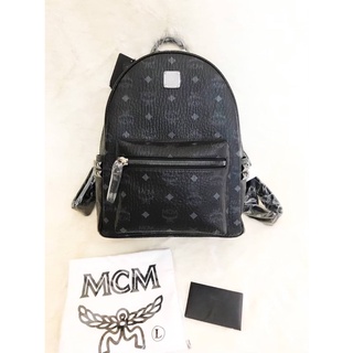 สด-ผ่อน📌แท้💯 MCM Small Stark Side Stud Backpack กระเป๋าเป้