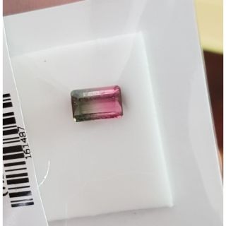 ทัวมารีนธรรมชาติแท้สองสี 0.89 CTS (NATURAL TOURMALINE)