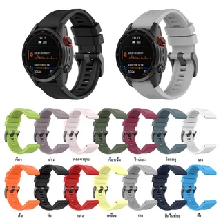 🇹🇭พร้อมส่ง สายนาฬิกา Garmin QuickFit 20mm 22mm 26mm สายซิลิโคน สำหรับ Fenix8 Fenix7 Fenix7S Fenix7X Fenix6 965