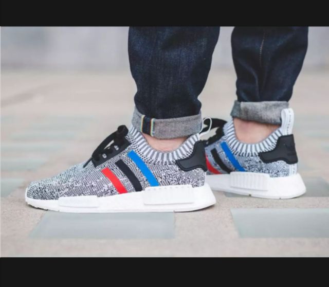 ใหม่ แท้ Adidas nmd r1 pk tri color uk 56 - prettylittlethingsss - ThaiPick
