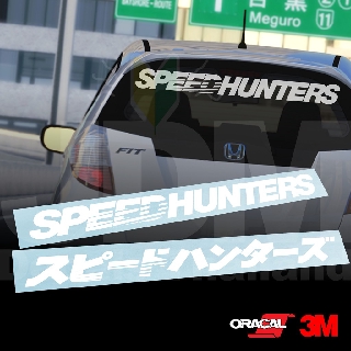 สติ๊กเกอร์ แต่งรถ SPEEDHUNTERS SPEED HUNTERS SPEEDHUNTER SPEED HUNTER