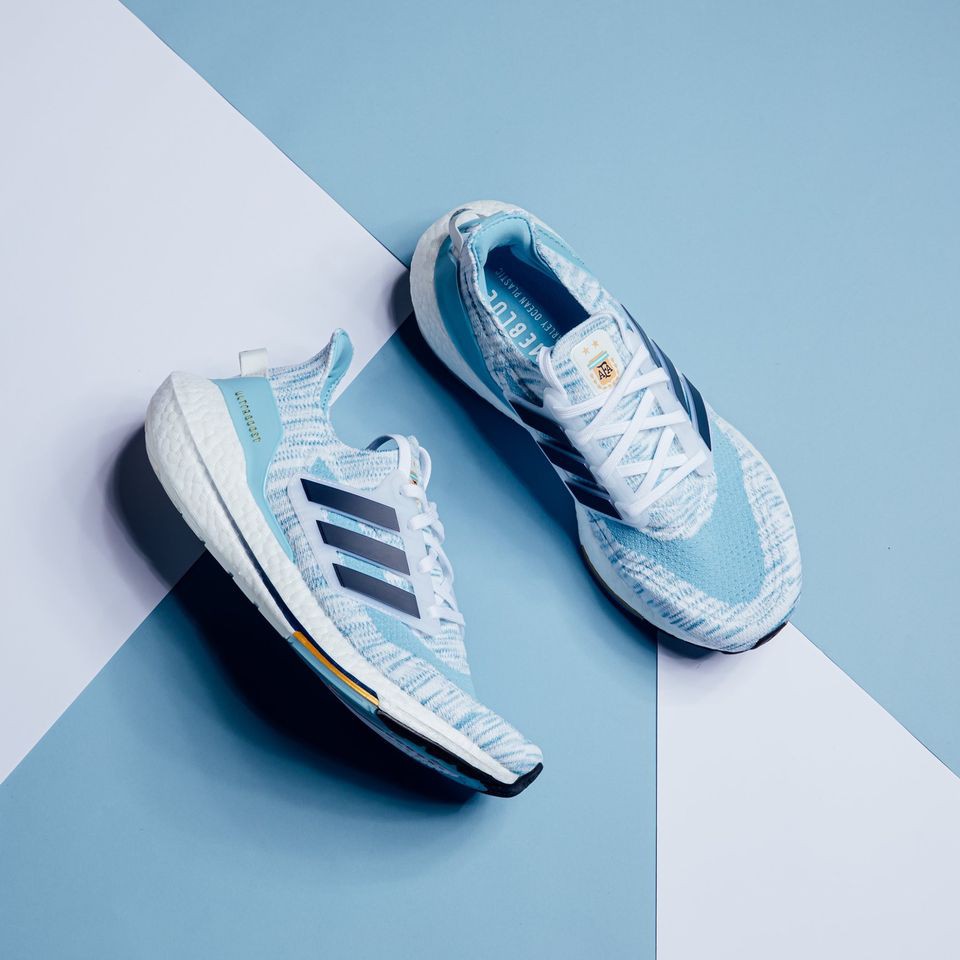 Adidas UltraBoost 21 x 𝗖𝗼𝗽𝗮 𝗔𝗺𝗲𝗿𝗶𝗰𝗮 'ARGENTINA' [ลิขสิทธิ์แท้ Adidas Thailand][รหัส: GZ7120 ]