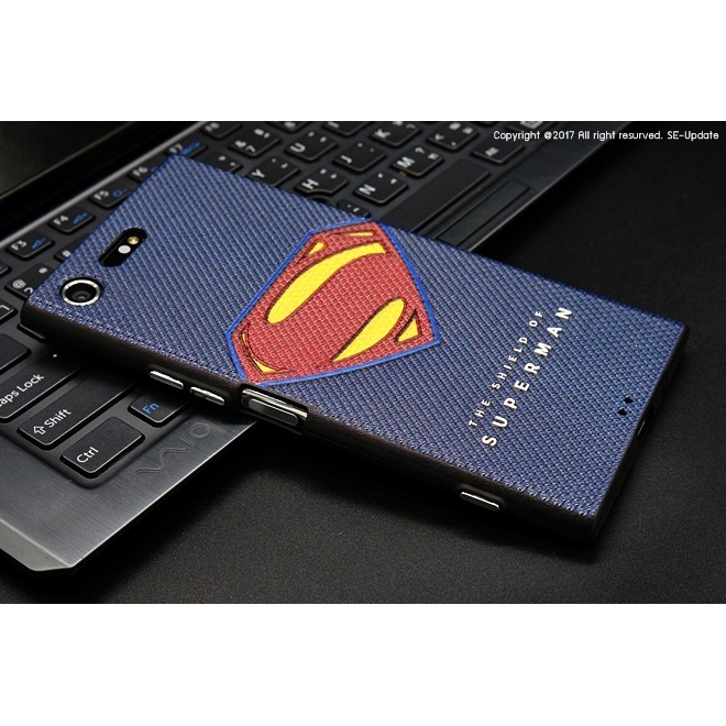 เคส สำหรับ Sony Xperia XZ Premium Superman Flexi Shield TPU Case