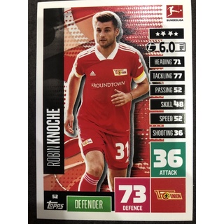 Match Attax Bundesliga 2020/21 Fc Union Berlin